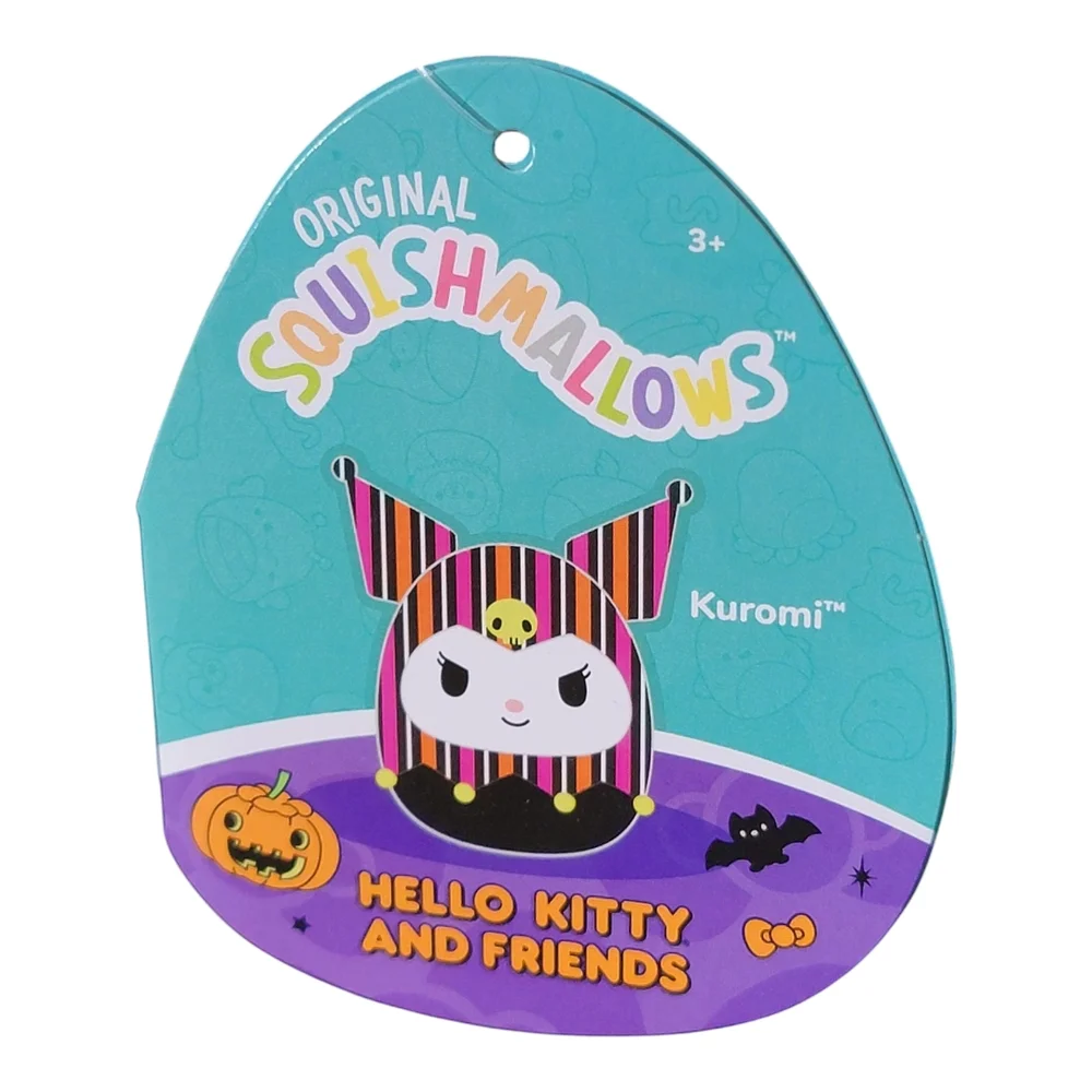 Squishmallows Kuromi Plush Kids 8 Inch Orange‎ Pink New Halloween Sanrio 2024
